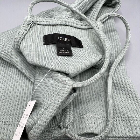 J. Crew Vintage Rib Crop Halter Tank - Picture 5 of 6